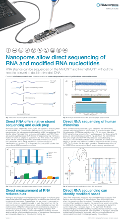Large poster print Direct RNA v1.1