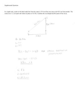 Solutions for Supplemental Questions