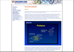 PELLISTOR SENSORS