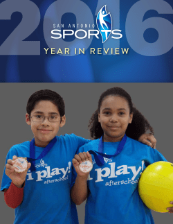 the PDF. - San Antonio Sports