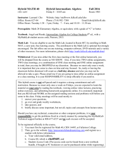 MATH 150A CALCULUS - Fullerton College Staff Web Pages