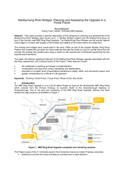 Ma aribyrnong g River B ridges