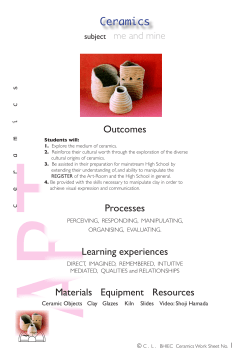 Ceramics - bhiec.com.au