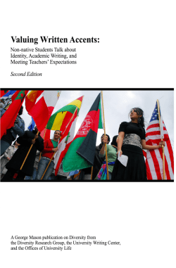 Publication - Valuing Written Accents
