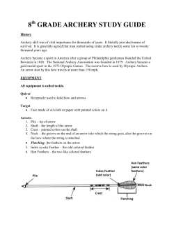 Archery - Unit 5