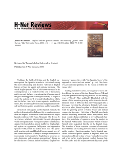 Untitled [Thomas Scheben on England and the Spanish Armada