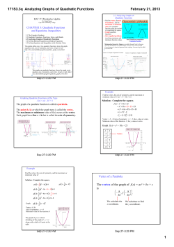 171S3.3q Analyzing Graphs of Quadratic Functions