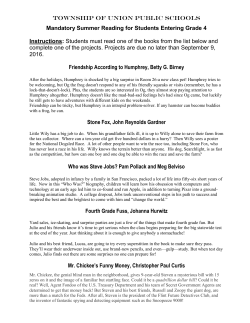 TOWNSHIP OF UNION PUBLIC SCHOOLS