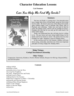 Can You Help Me Find My Smile