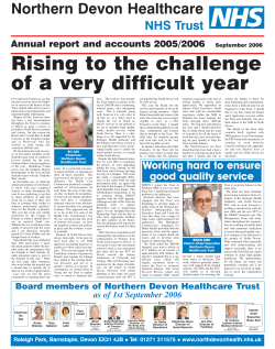 Rising to the challenge of a very difficult year