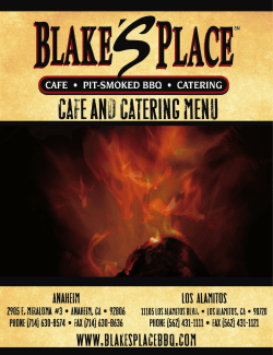 ing Menu - Blakes Place
