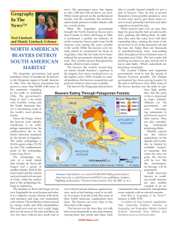 Geography In The News&trade; NORTH AMERICAN