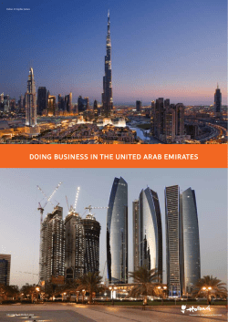 Doing Business in the UAE