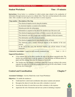 Student Worksheet Time