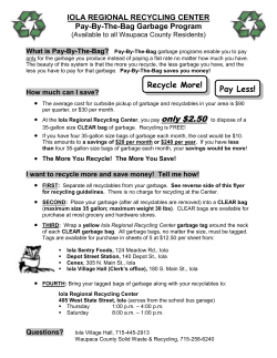 iola regional recycling center