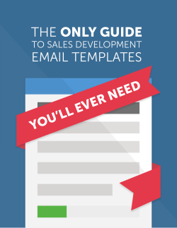 to sales development email templates
