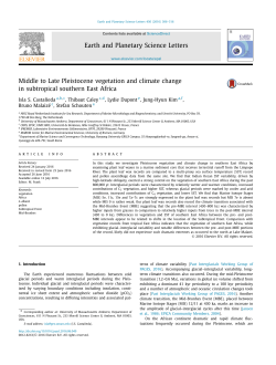 Castaneda et al. 2016 Limpopo EPSL