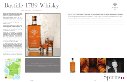 Spirits Bastille 1789 Whisky