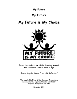 My Future is My Choice