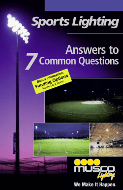 Musco Lighting Brochure