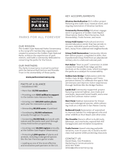 conservancy_factsheet2012_Fact Sheet