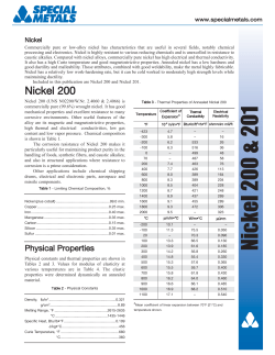 Nickel 201 PDF