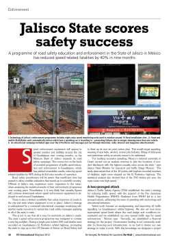 Jalisco State scores safety success