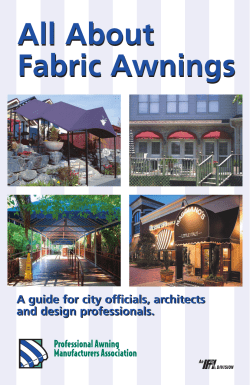 All About Fabric Awnings All About Fabric Awnings