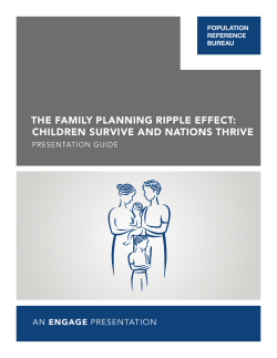 The Family Planning Ripple Effect: Children Survive and Nations