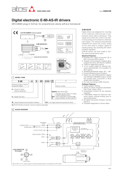 Digital electronic E-MI-AS-IR drivers