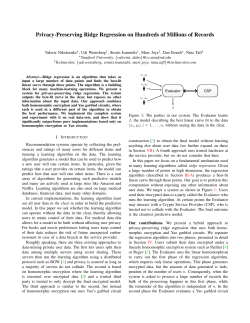 Privacy-Preserving Ridge Regression on Hundreds of Millions of