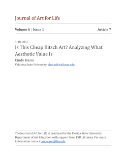 Is This Cheap Kitsch Art? Analyzing What Aesthetic Value Is