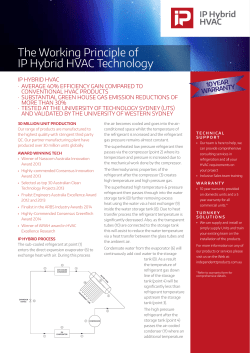The Working Principle of IP Hybrid HVAC Technology