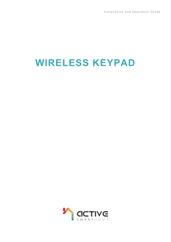 Wireless Keypad Proofed