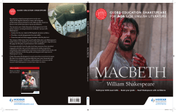 Macbeth for AQA GCSE English Literature