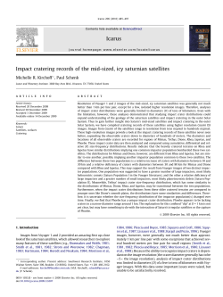 Impact cratering records of the mid