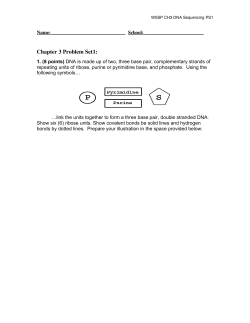 Sanger sequencing problem set