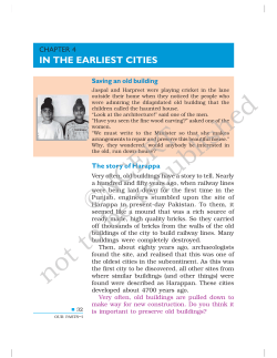 in the earliest cities