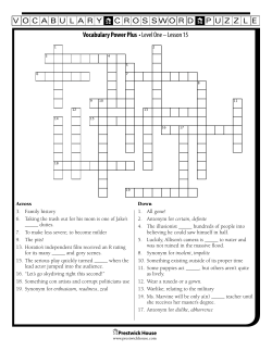 Lesson 15 - Prestwick House