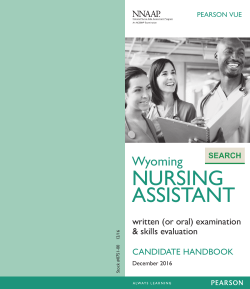 NURSING ASSISTANT