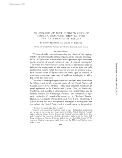 AN ANALYSIS OF FOUR HUNDRED CASES OF EPIDEMIC