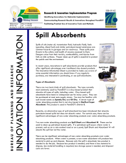 Spill Absorbents