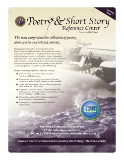 The most comprehensive collection of poetry, short stories