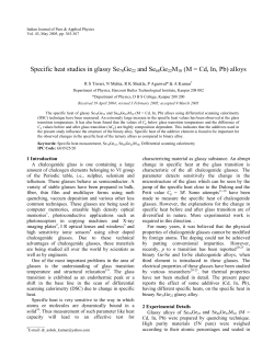 Specific heat studies in glassy Se78Ge22 and Se68Ge22M10 (M
