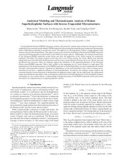 Analytical Modeling - ACS Publications