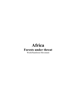 Africa - World Rainforest Movement