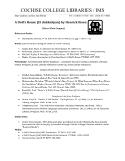 cochise college libraries / ims