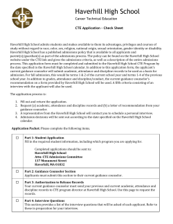 English - Haverhill High School