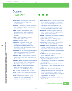 Glossary - FOSSweb