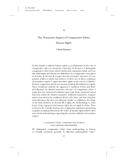 Confucian Ethics: A Comparative Study of Self, Autonomy, and